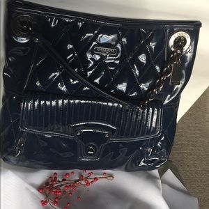 Coach Patent Leather Tote